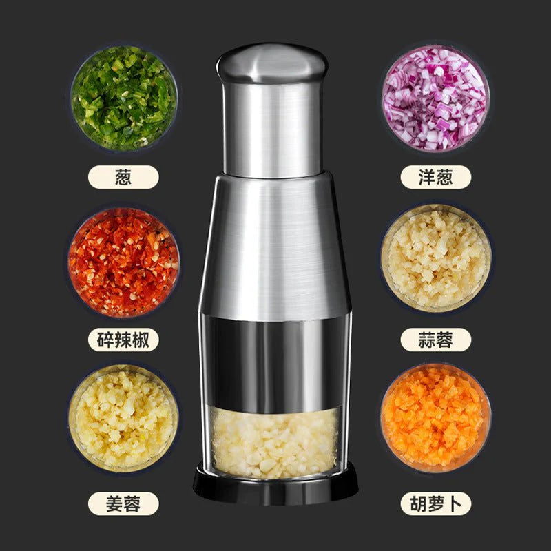 Vegetables Chopper Manual Garlic Press Machine
